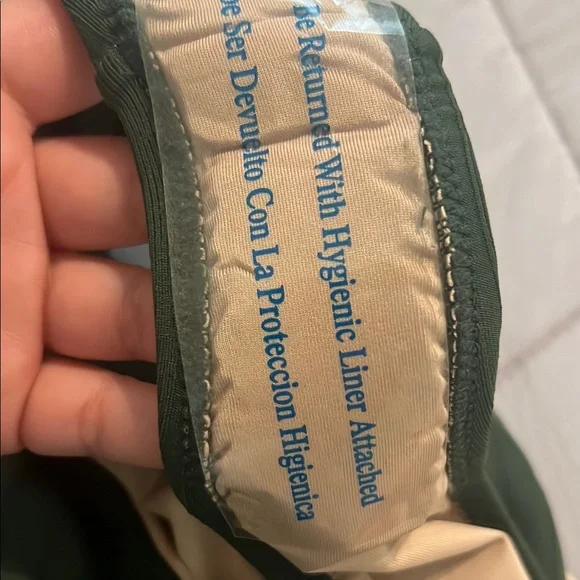 Shade & Shore Green One Piece Swimsuit with Plunging V-Neck Size Large NWT - Picture 8 of 8